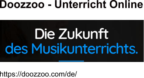 Doozzoo - Unterricht Online  https://doozzoo.com/de/